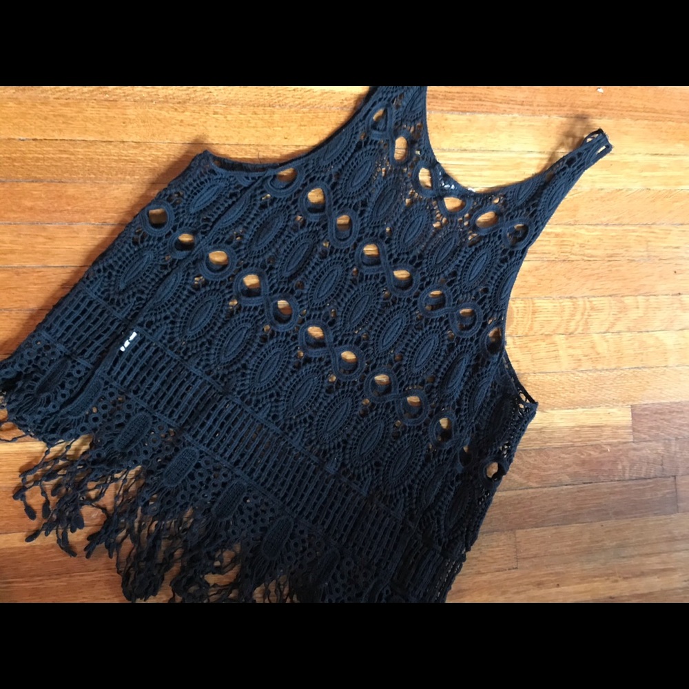 Black cover shirt
